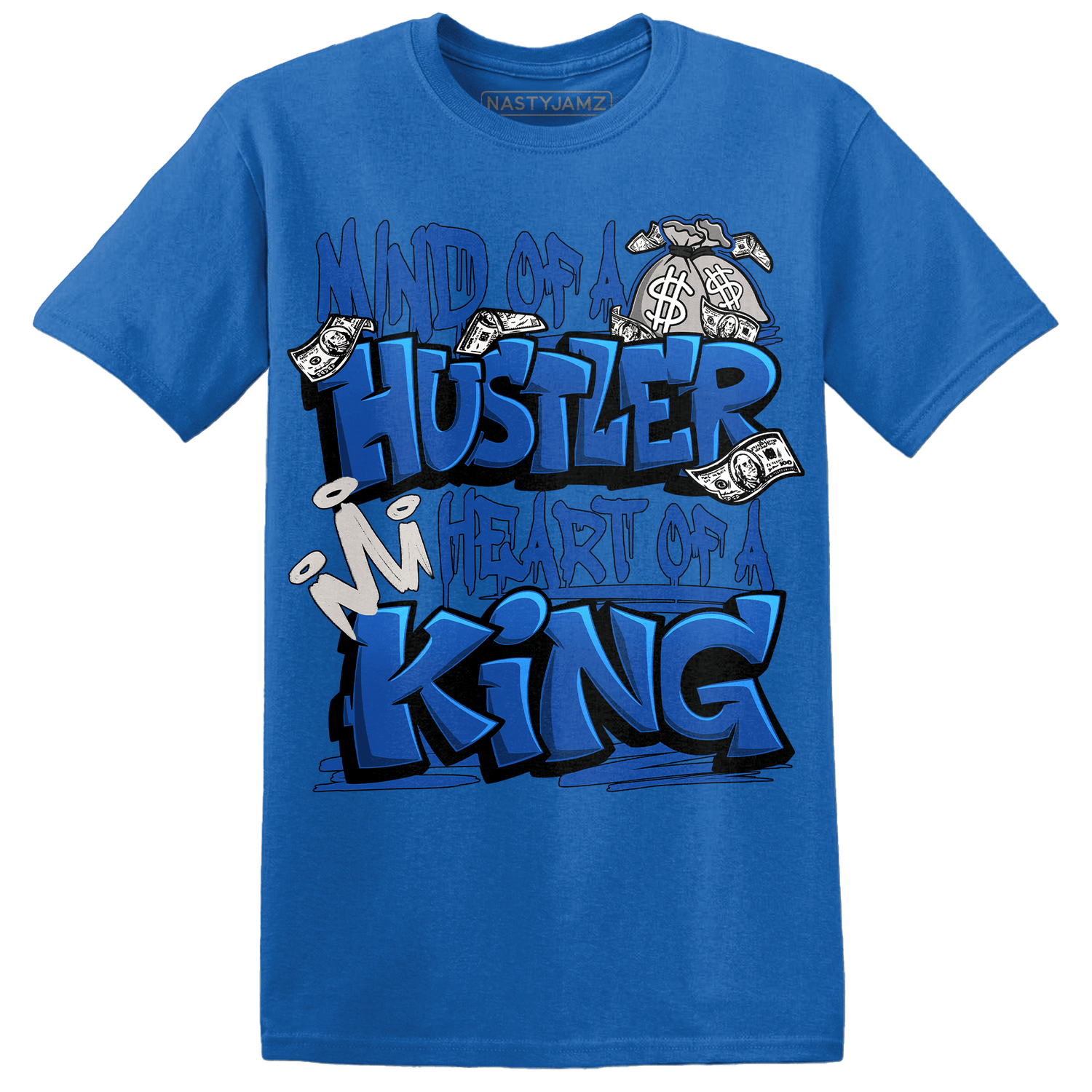 Air Max 1 86 Royal T Shirt Match Hustler Heart King - NastyJamz