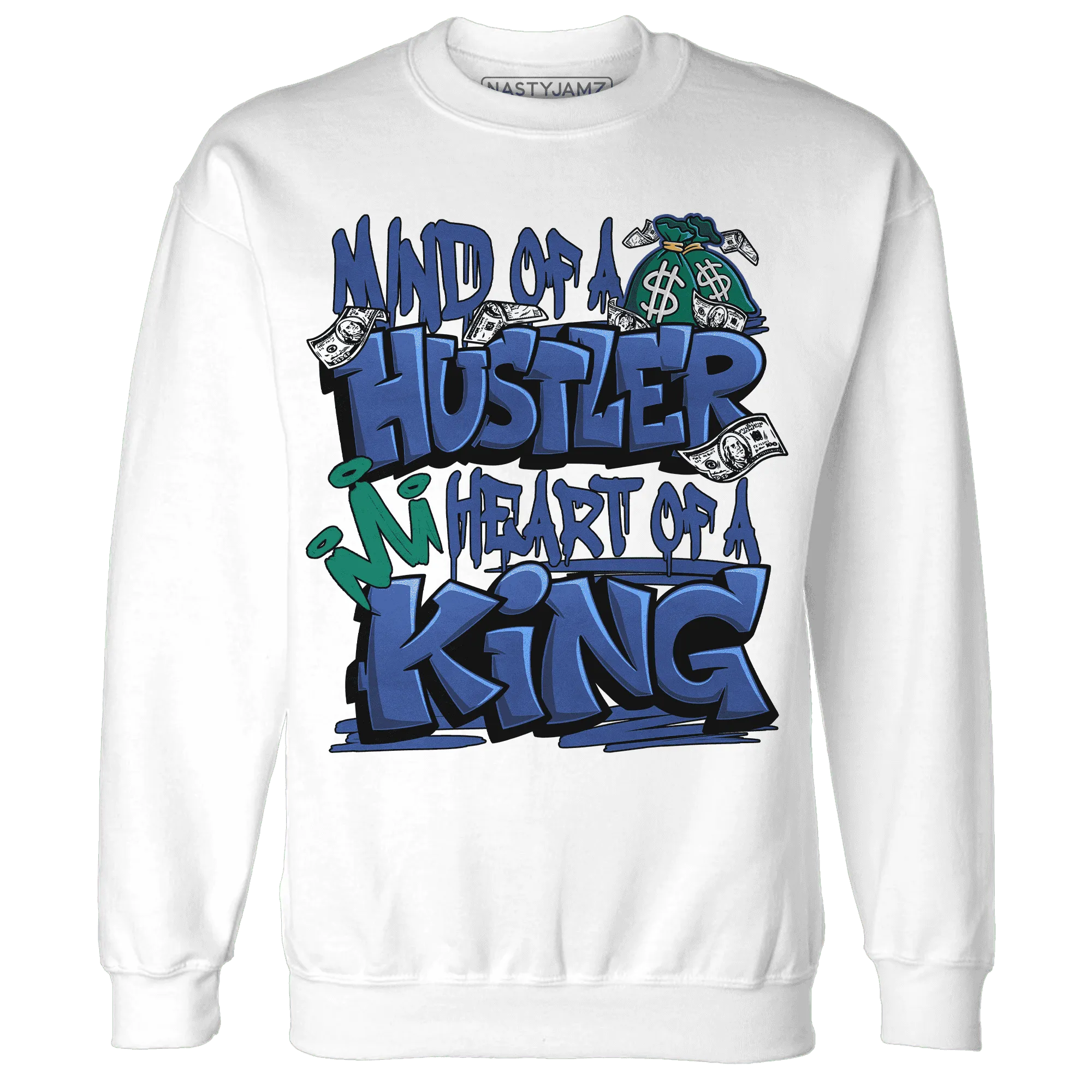 Dunk-Hyper-Royal-Malachite-NastyJamz-Sweatshirt-Match-Hustler-Heart-King