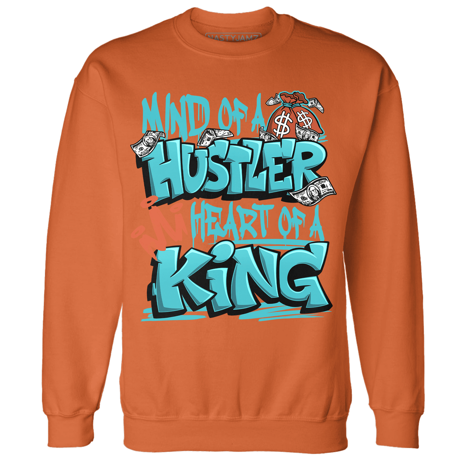 Dunk Low Dolphins Sweatshirt Match Hustler Heart King - NastyJamz