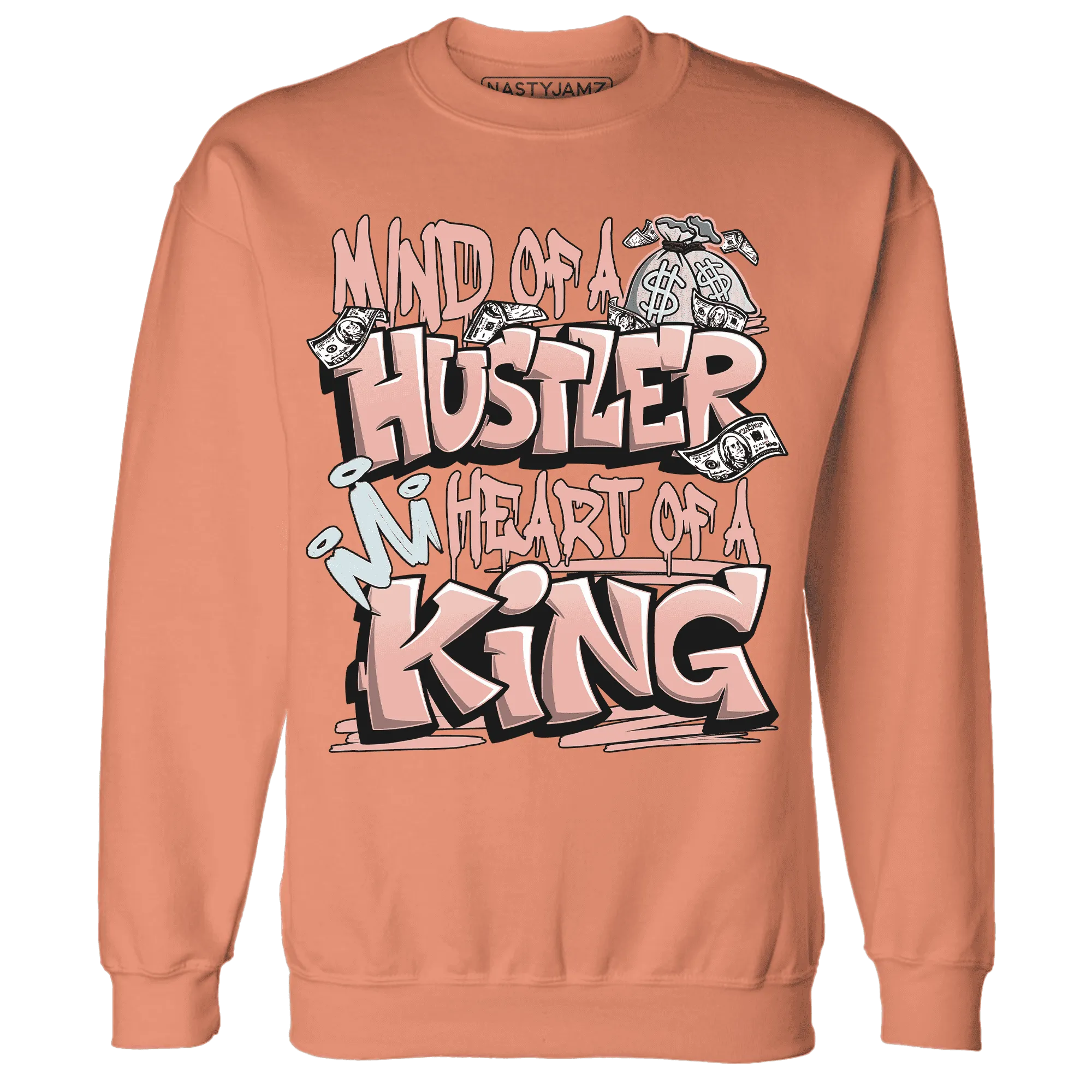 Dunk-Low-Glacier-Blue-Arctic-Orange-NastyJamz-Sweatshirt-Match-Hustler-Heart-King