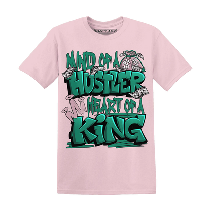 NastyJamz-Dunk-Pink-Malachite-Medium-Soft-Low-Sail-T-Shirt-Match-Hustler-Heart-King