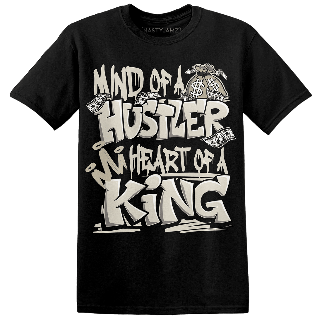 Gratitude 11s T Shirt Match Hustler Heart King - NastyJamz