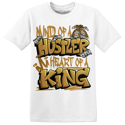 Wheat 13s T Shirt Match Hustler Heart King - NastyJamz