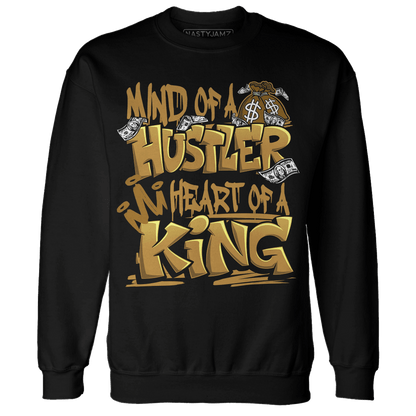 Wheat 13s Sweatshirt Match Hustler Heart King - NastyJamz