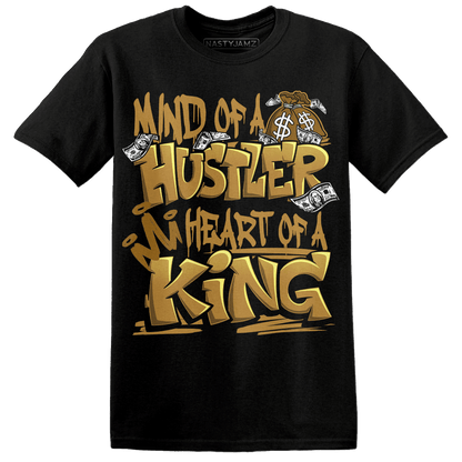 Wheat 13s T Shirt Match Hustler Heart King - NastyJamz