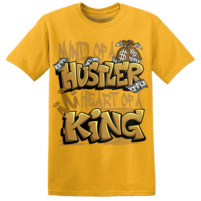 Wheat 13s T Shirt Match Hustler Heart King - NastyJamz