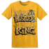 Wheat 13s T Shirt Match Hustler Heart King - NastyJamz