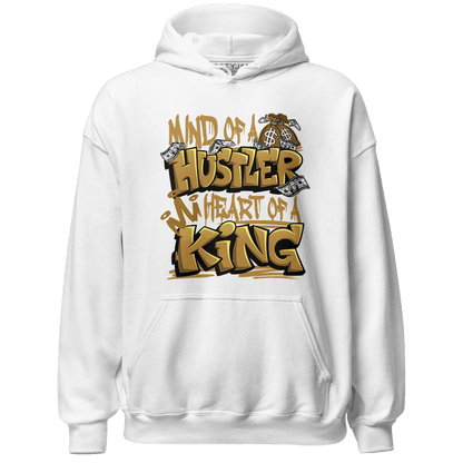 Wheat 13s Hoodie Match Hustler Heart King - NastyJamz