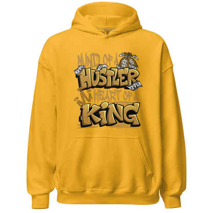 Wheat 13s Hoodie Match Hustler Heart King - NastyJamz