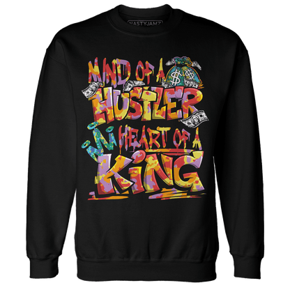 Mid GS Six Championships 1s Sweatshirt Match Hustler Heart King - NastyJamz