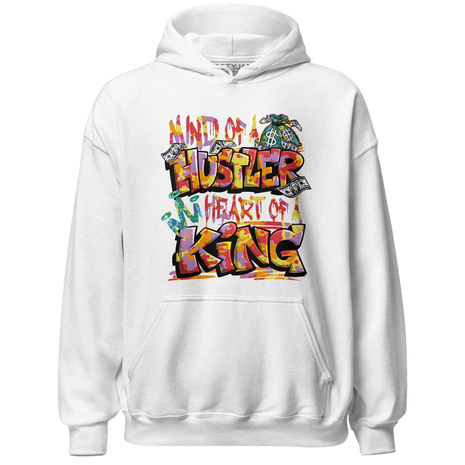 Mid GS Six Championships 1s Hoodie Match Hustler Heart King - NastyJamz