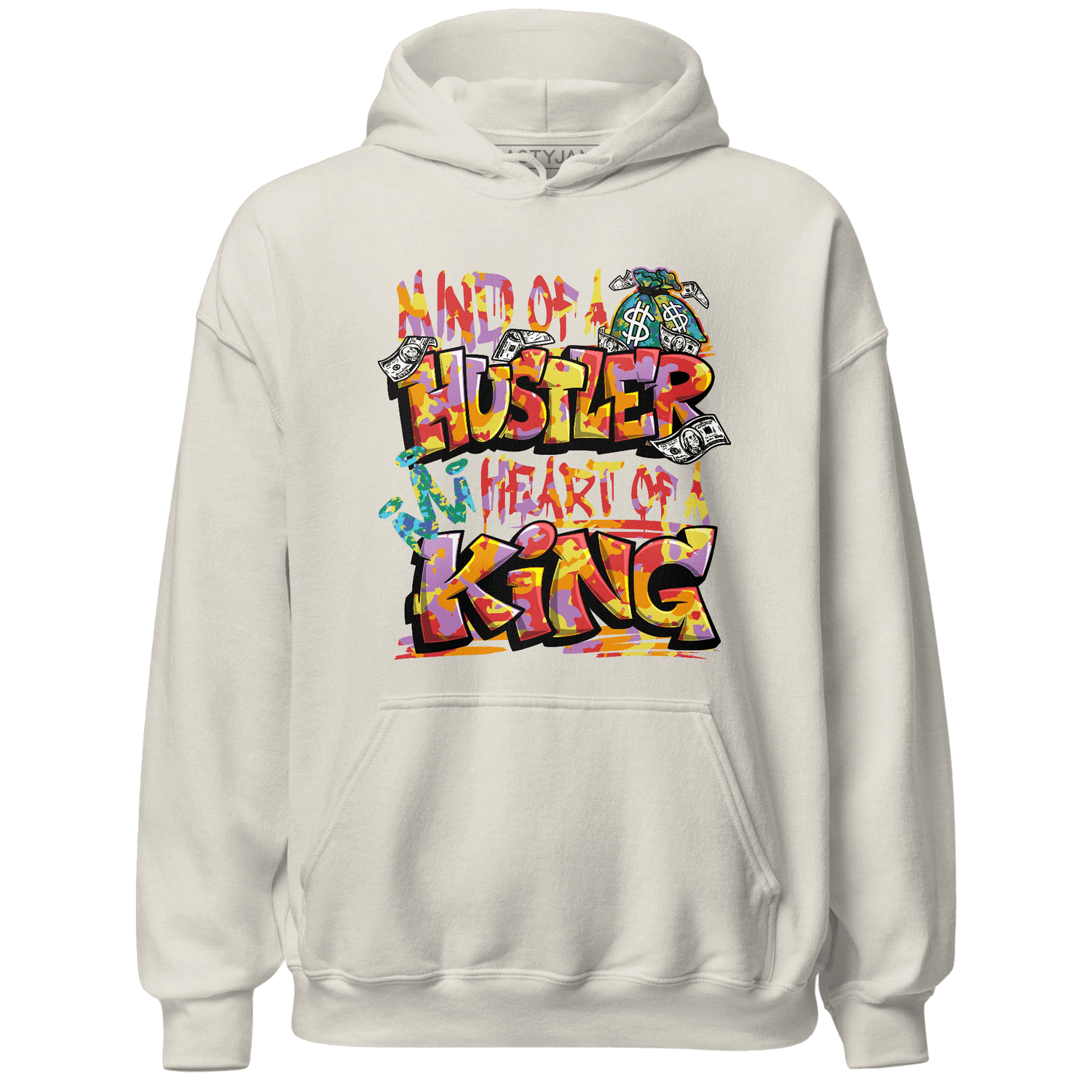 Mid GS Six Championships 1s Hoodie Match Hustler Heart King - NastyJamz
