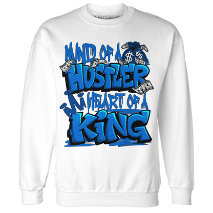 Royal Reimagined 1s Sweatshirt Match Hustler Heart King - NastyJamz