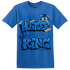 Royal Reimagined 1s T Shirt Match Hustler Heart King - NastyJamz