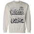 Craft Ivory 3s Sweatshirt Match Hustler Heart King - NastyJamz
