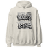 Craft Ivory 3s Hoodie Match Hustler Heart King - NastyJamz