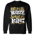 Sail 4s Sweatshirt Match Hustler Heart King - NastyJamz
