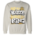 Sail 4s Sweatshirt Match Hustler Heart King - NastyJamz