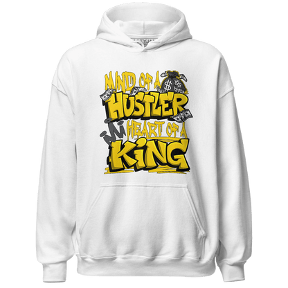 Thunder 4s Hoodie Match Hustler Heart King - NastyJamz