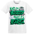 Lucky Green 5s T Shirt Match Hustler Heart King - NastyJamz