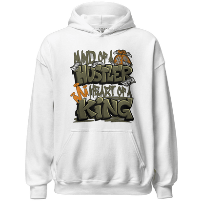 Olive 5s Hoodie Match Hustler Heart King - NastyJamz