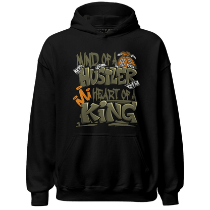 Olive 5s Hoodie Match Hustler Heart King - NastyJamz