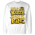 Yellow Ochre 6s Sweatshirt Match Hustler Heart King - NastyJamz