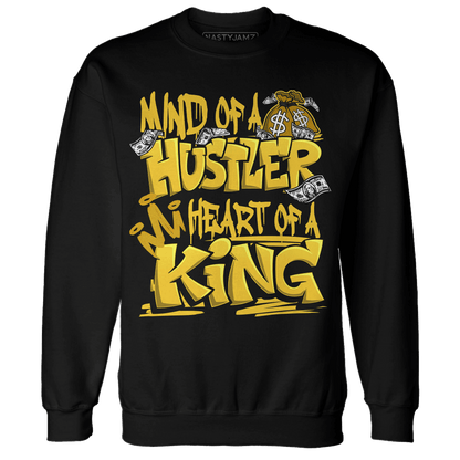 Yellow Ochre 6s Sweatshirt Match Hustler Heart King - NastyJamz