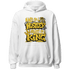 Yellow Ochre 6s Hoodie Match Hustler Heart King - NastyJamz