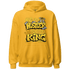 Yellow Ochre 6s Hoodie Match Hustler Heart King - NastyJamz