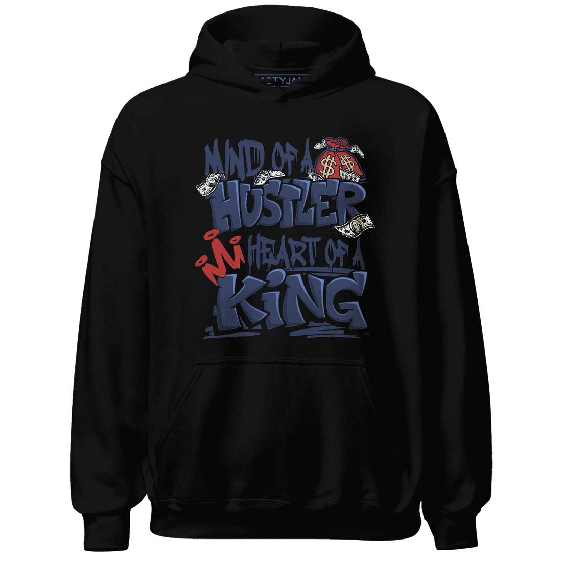 VaporMax-Air-Plus-Midnight-Navy-Gold-Black-NastyJamz-Hoodie-Match-Hustler-Heart-King
