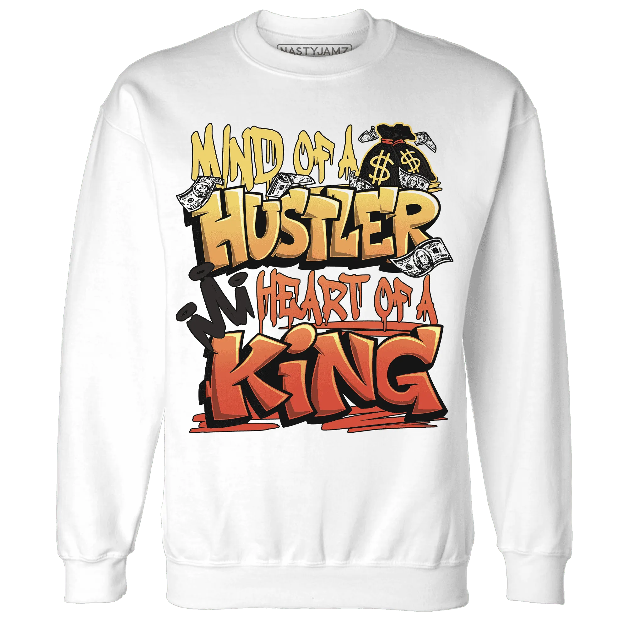 NastyJamz-VaporMax-Crimson-Total-Orange-Plus-Sweatshirt-Match-Hustler-Heart-King