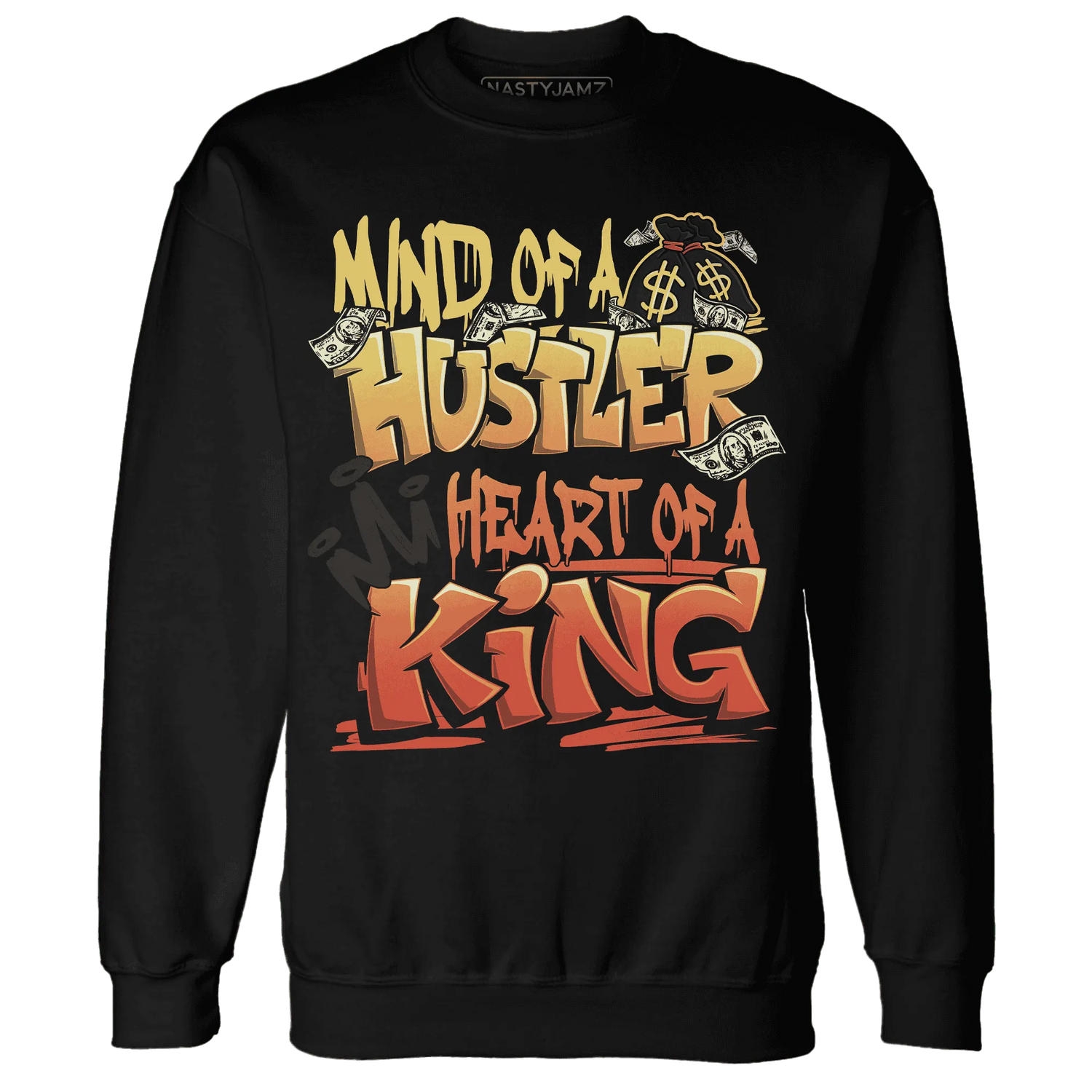 NastyJamz-VaporMax-Crimson-Total-Orange-Plus-Sweatshirt-Match-Hustler-Heart-King