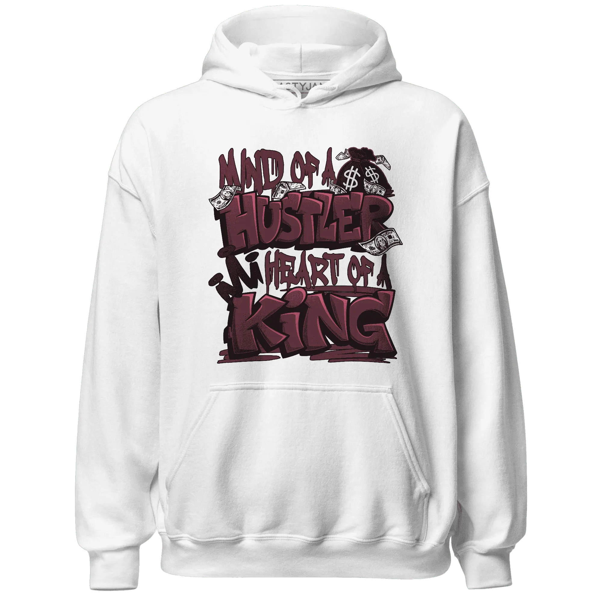 NastyJamz-VaporMax-Night-Maron-Burgundy-Hoodie-Match-Hustler-Heart-King