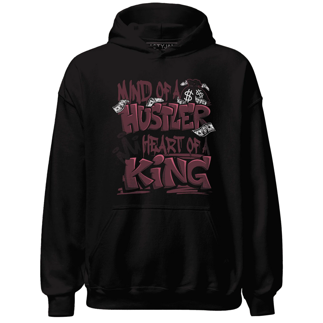 NastyJamz-VaporMax-Night-Maron-Burgundy-Hoodie-Match-Hustler-Heart-King