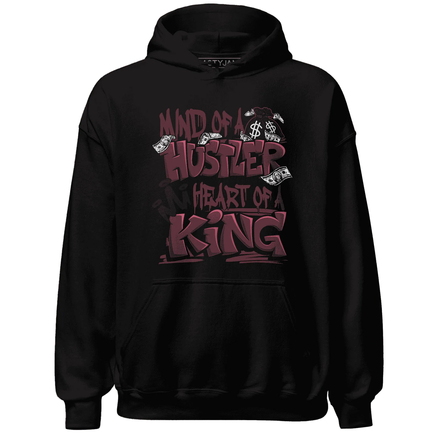 NastyJamz-VaporMax-Night-Maron-Burgundy-Hoodie-Match-Hustler-Heart-King