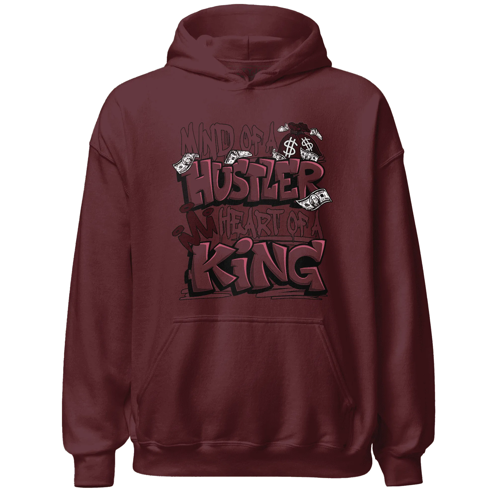 NastyJamz-VaporMax-Night-Maron-Burgundy-Hoodie-Match-Hustler-Heart-King