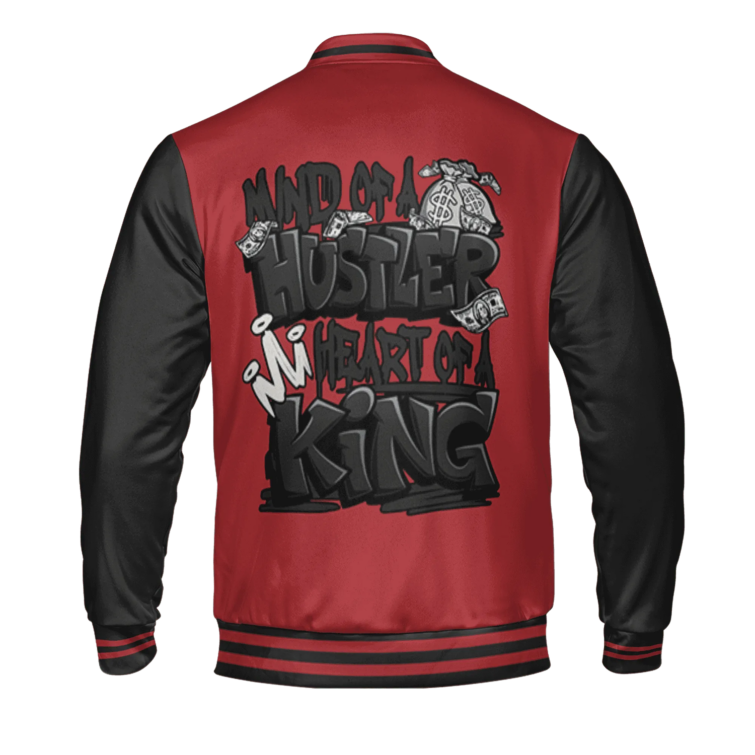 Black-Toe-Reimagined-Red-White-1s-NastyJamz-Varsity-Match-Hustler-Heart-King