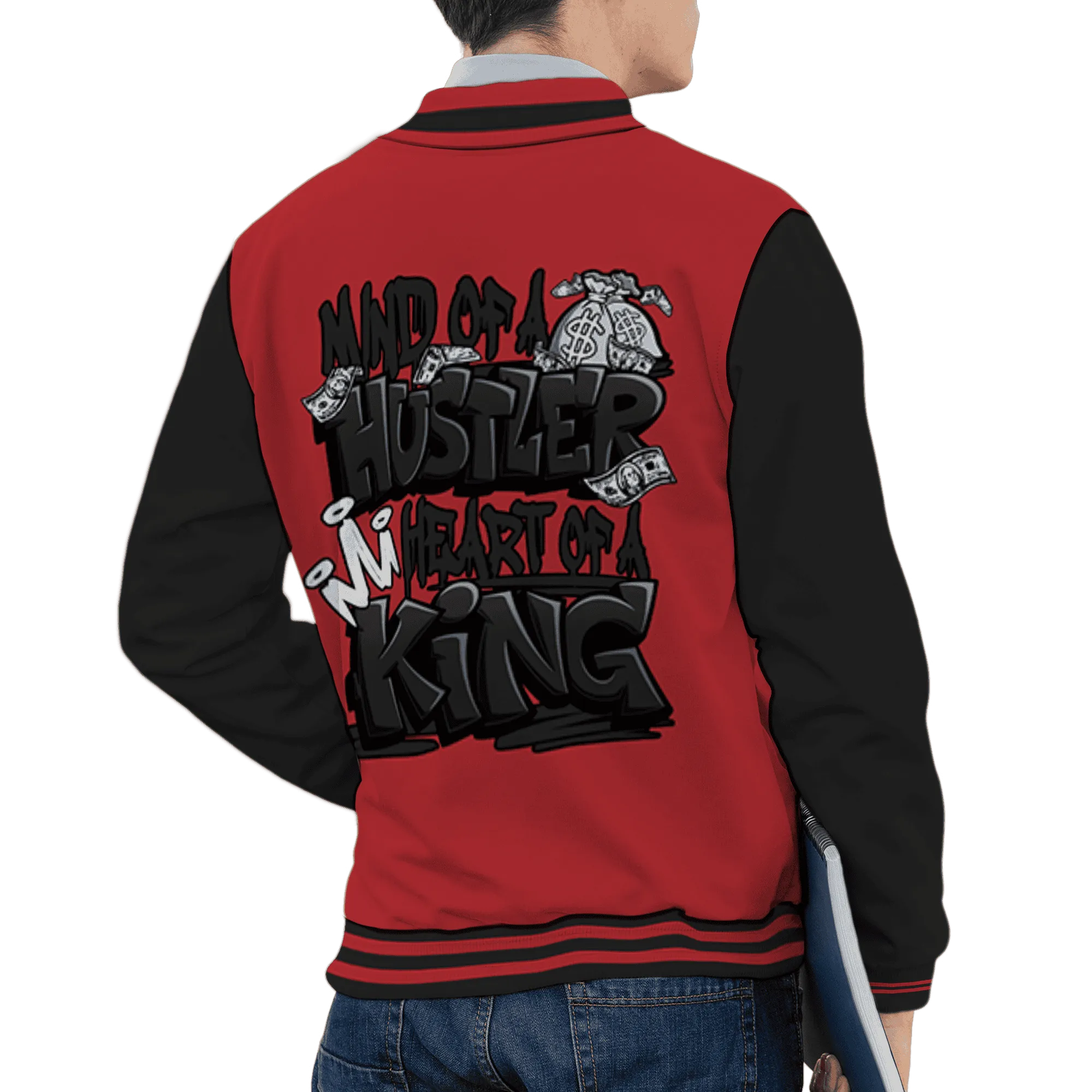 Black-Toe-Reimagined-Red-White-1s-NastyJamz-Varsity-Match-Hustler-Heart-King