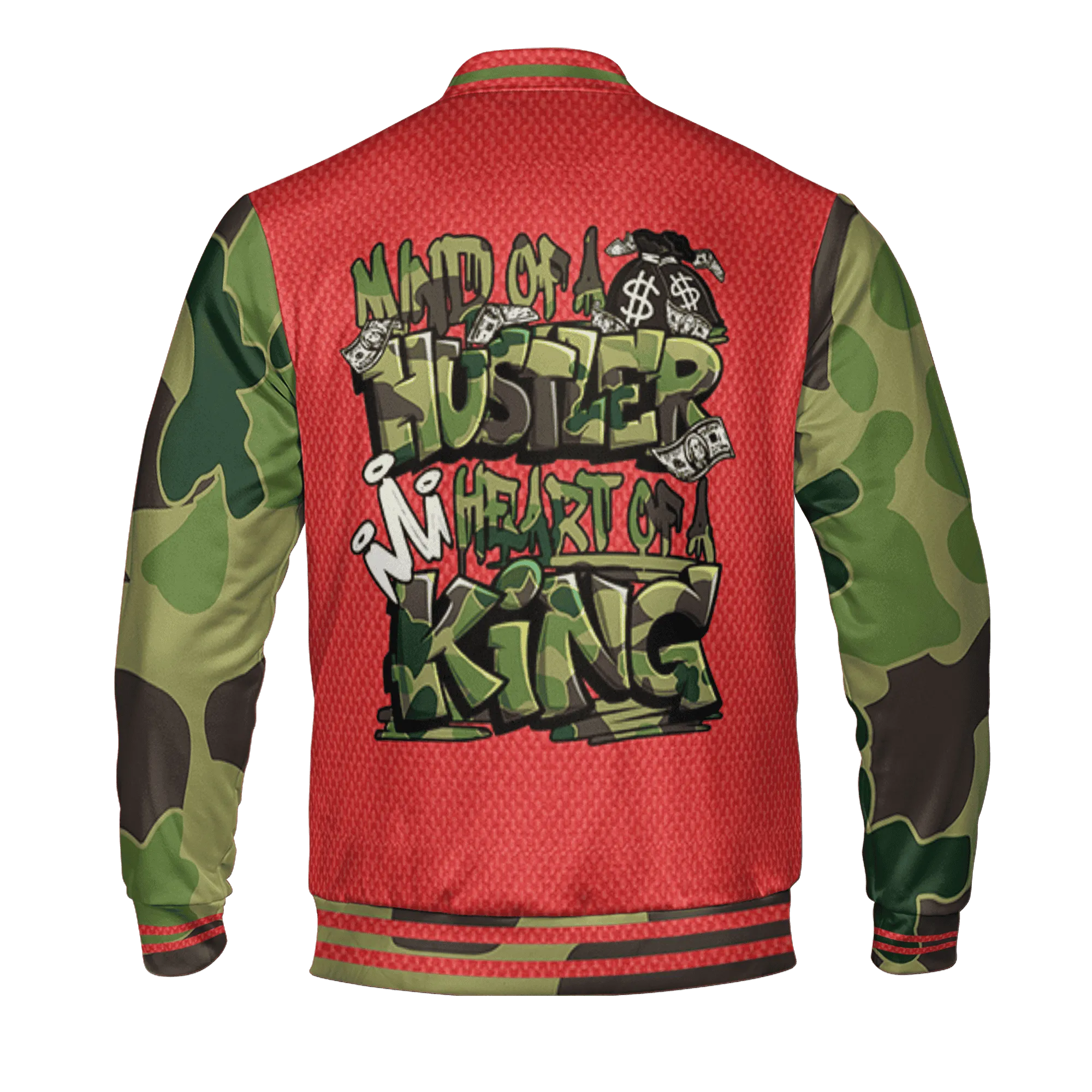 AM-90-Dark-Sage-Solar-Red-NastyJamz-Varsity-Match-Hustler-Heart-King
