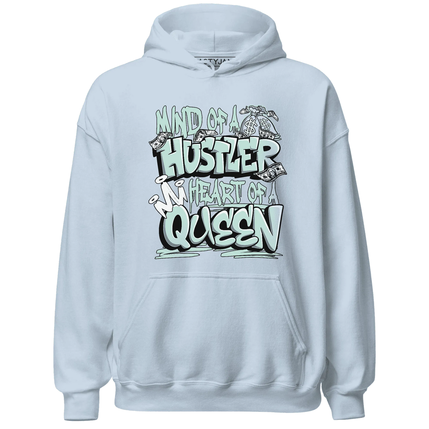 NastyJamz-AF-1-Low-Jade-Ice-White-Hoodie-Match-Hustler-Heart-Queen