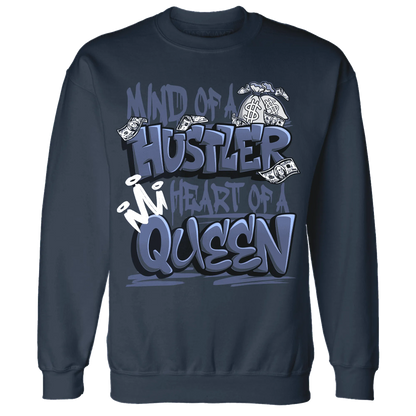 Low-Diffused-Blue-11s-Sweatshirt-Match-Hustler-Heart-Queen