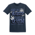 Low-Diffused-Blue-11s-T-Shirt-Match-Hustler-Heart-Queen