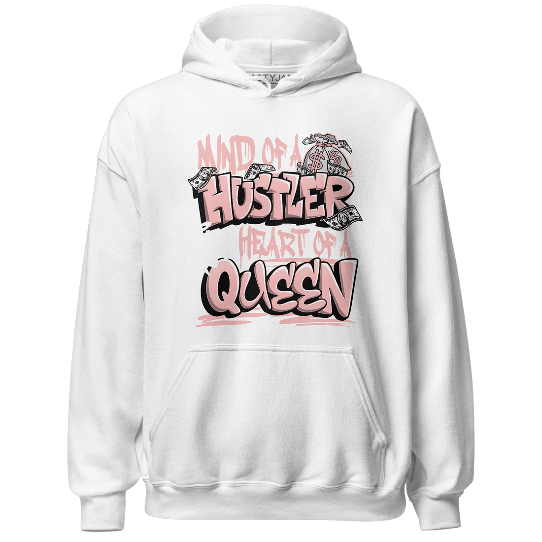 Low Legend Pink 11s Hoodie Match Hustler Heart Queen - NastyJamz