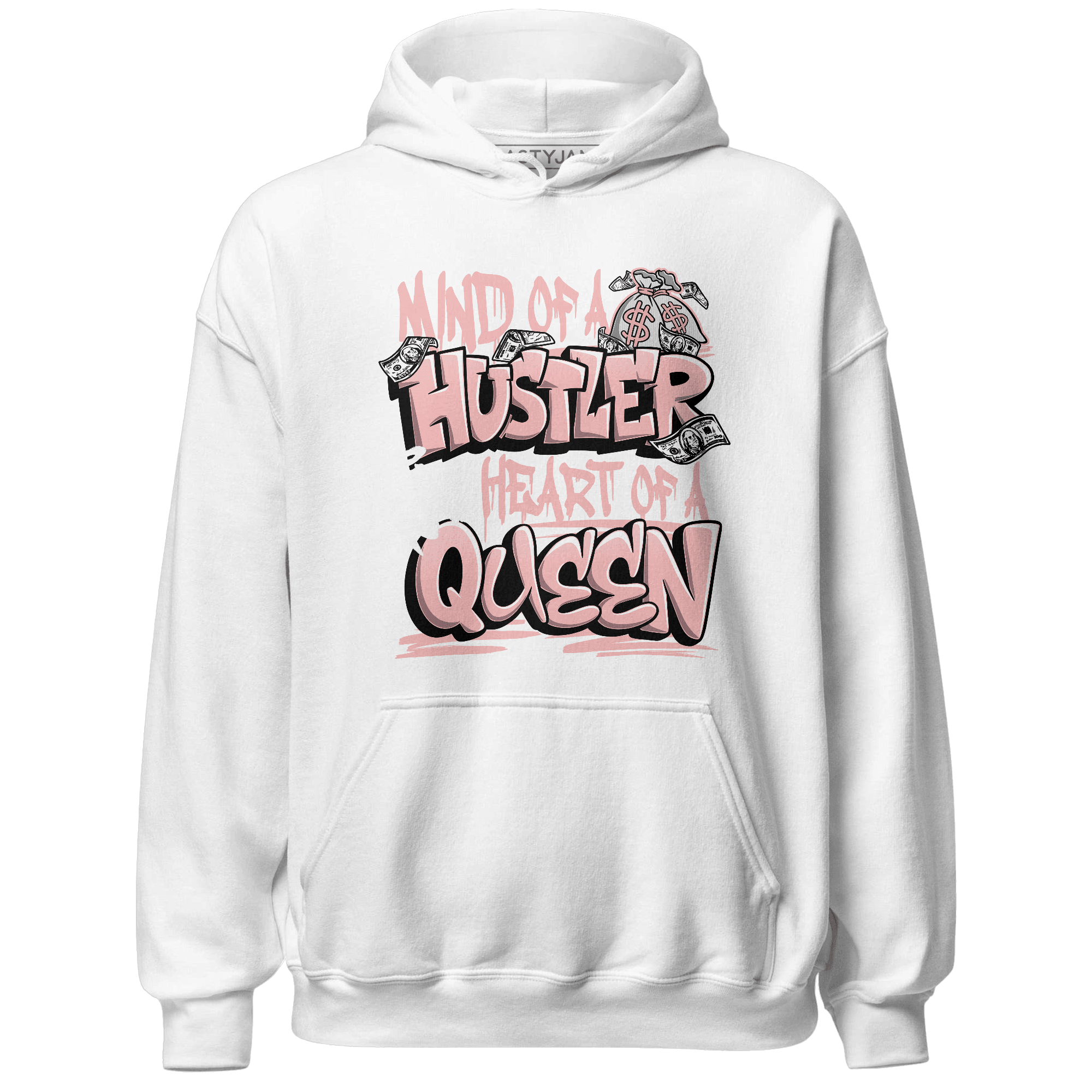 Low Legend Pink 11s Hoodie Match Hustler Heart Queen - NastyJamz