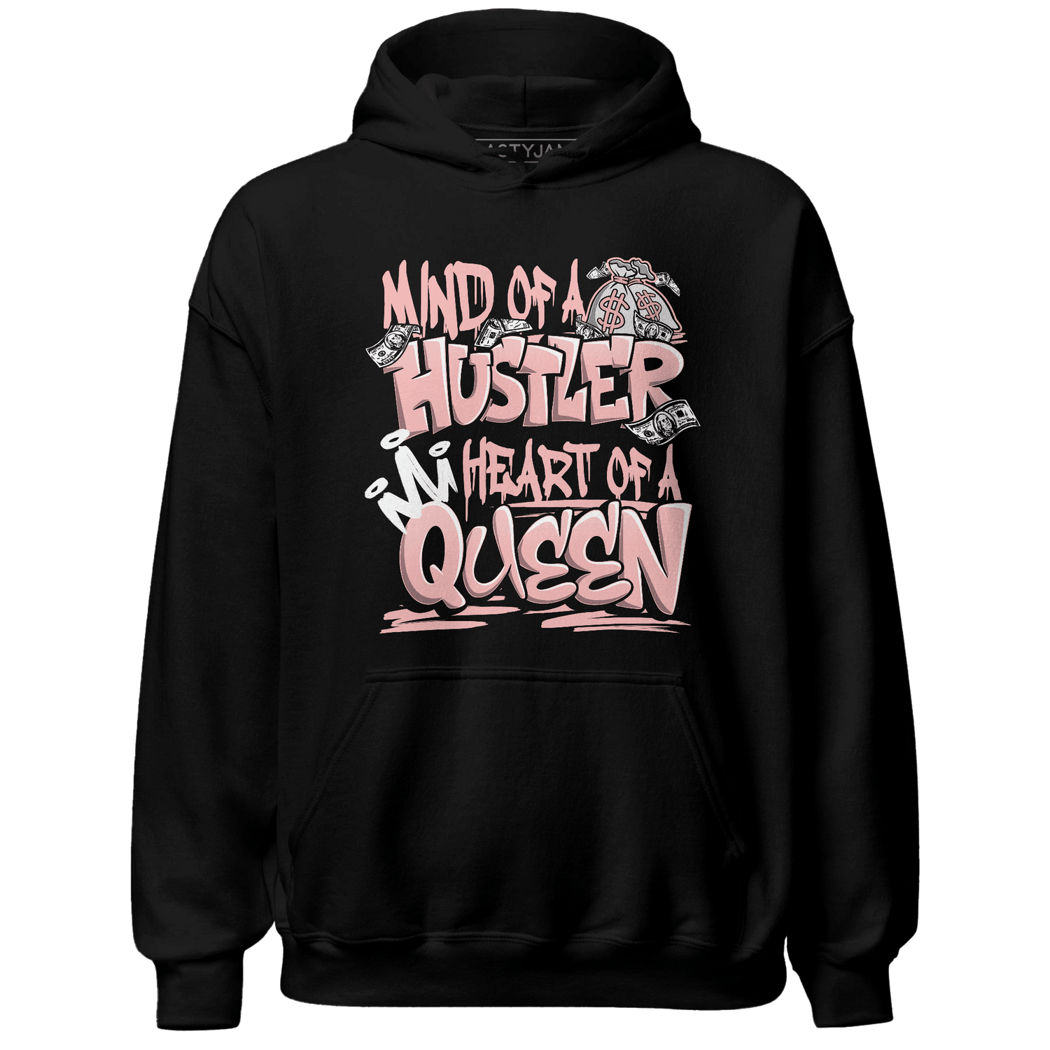 Low Legend Pink 11s Hoodie Match Hustler Heart Queen - NastyJamz