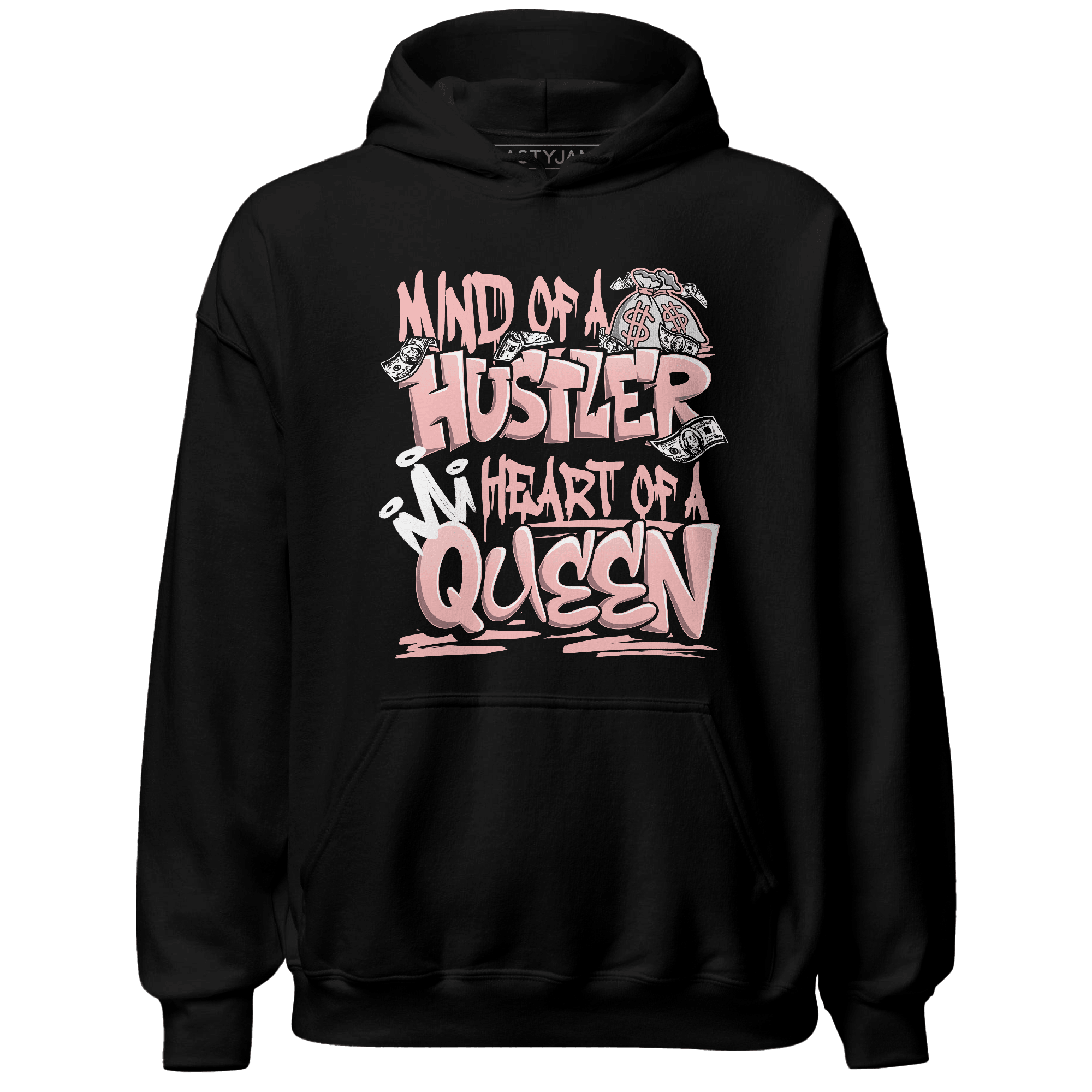Low Legend Pink 11s Hoodie Match Hustler Heart Queen - NastyJamz