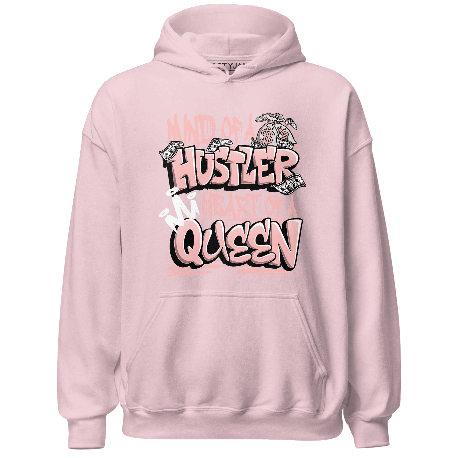 Low Legend Pink 11s Hoodie Match Hustler Heart Queen - NastyJamz
