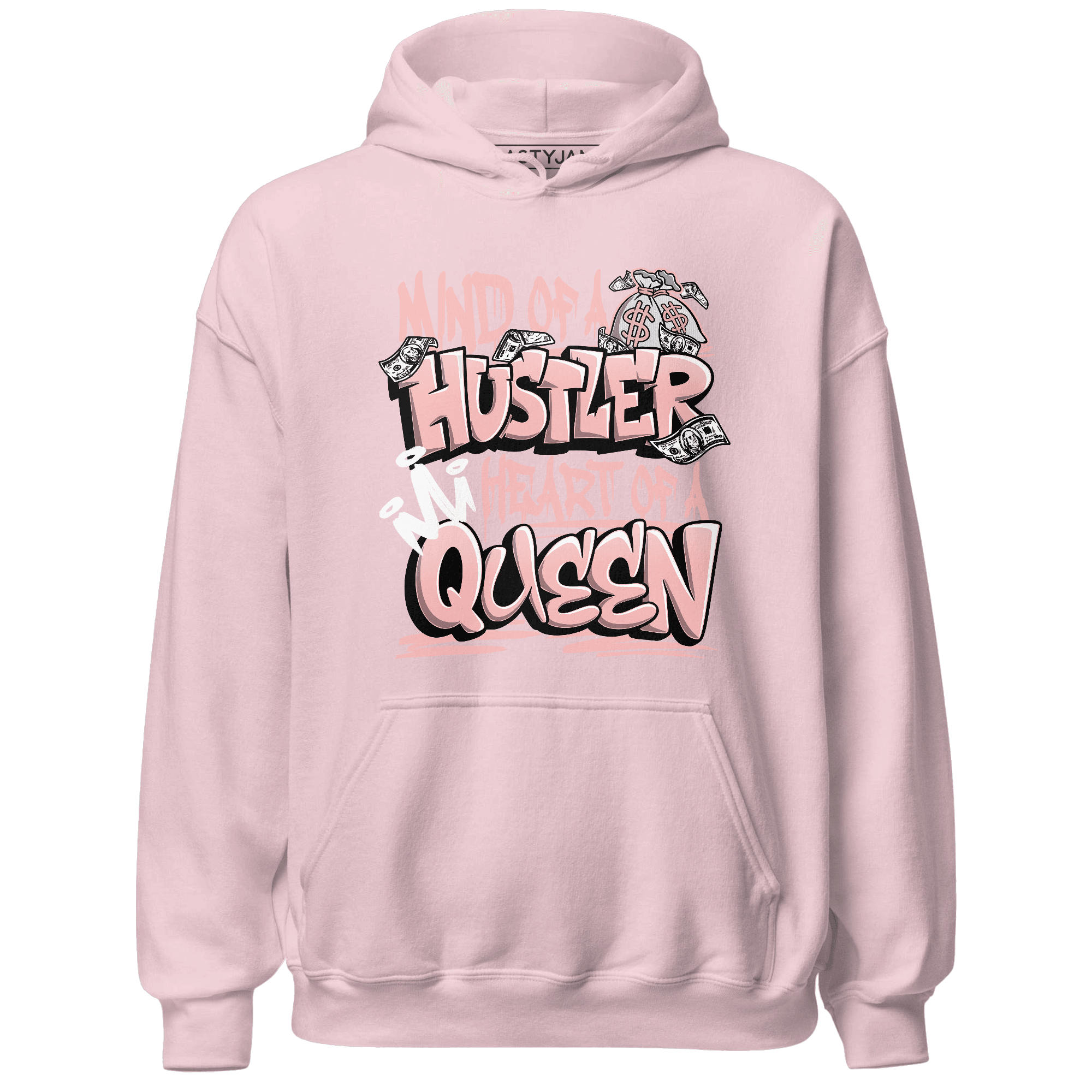 Low Legend Pink 11s Hoodie Match Hustler Heart Queen - NastyJamz