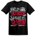 Retro Red Taxi 12s T Shirt Match Hustler Heart Queen - NastyJamz